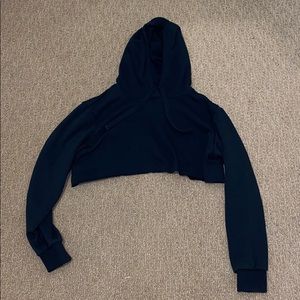Cropped hoodie